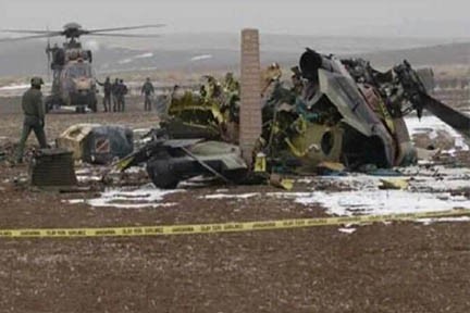 Accident or conspiracy? Two Turkish army helicopters collided in mid-air, 5 killed