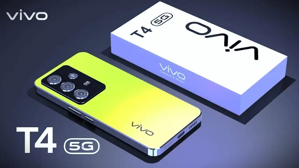 Vivo T4 5G Launch Date and price 108MP कैमरा बहतरीन परफॉर्मेंस के साथ